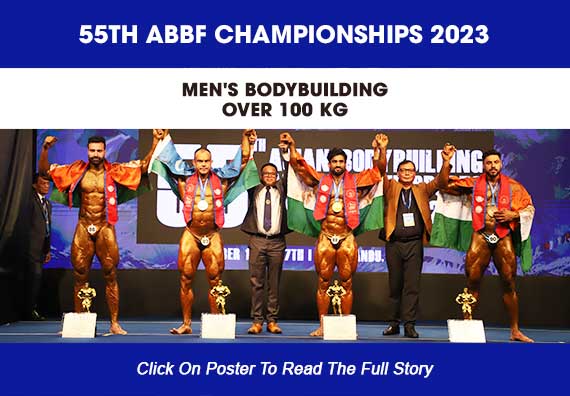 MENS BODYBUILDING OVER 100 KG